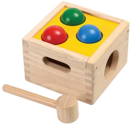 Ball Punch and Drop Plan Toys Hammer | Peg | Pattern Boards