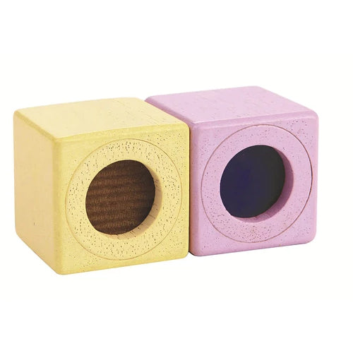 Sensory Blocks - Set of 6 Plan Toys Blocks and Construction Toys