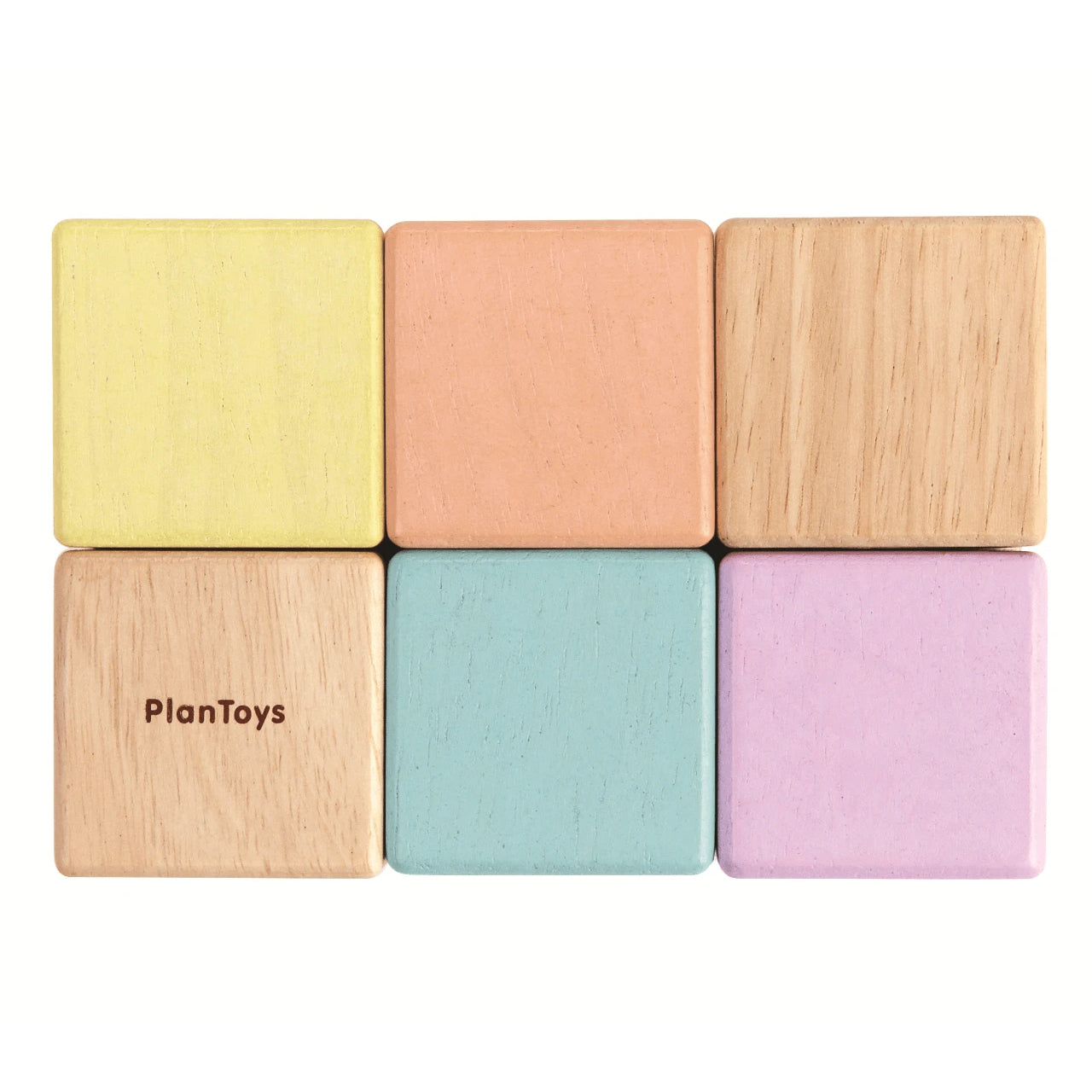 Sensory Blocks - Set of 6 Plan Toys Blocks and Construction Toys