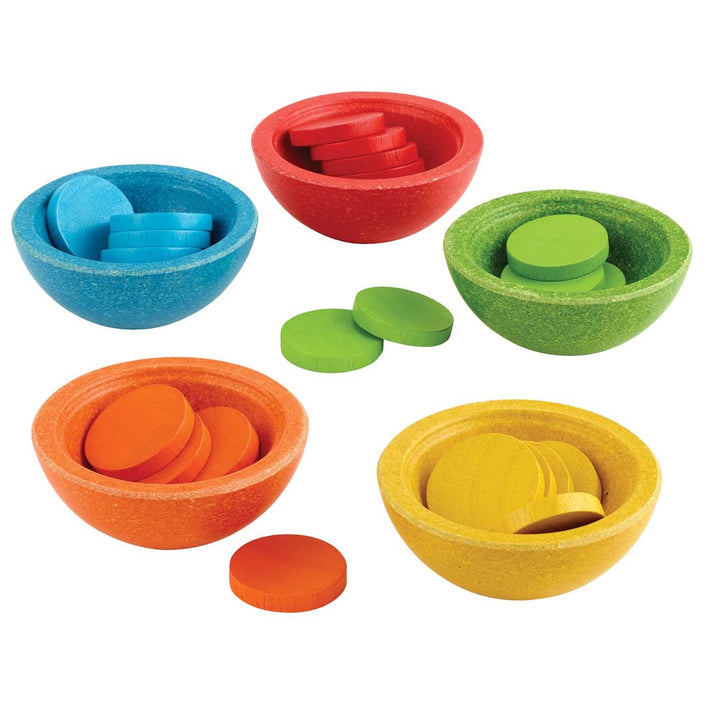 Sort and Count Cups Plan Toys Counting Games