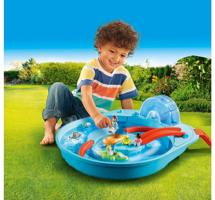 SplishSplish Splash blue plastic water park set - Playmobil