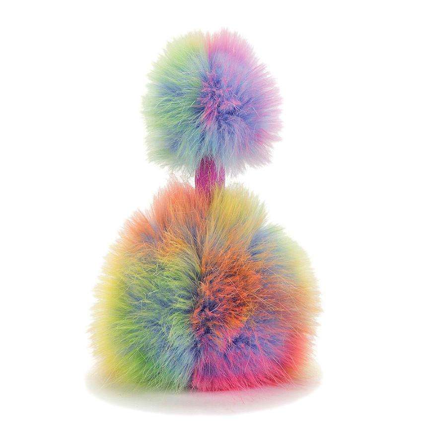 Large Rainbow Pompom Jellycat Send A Toy