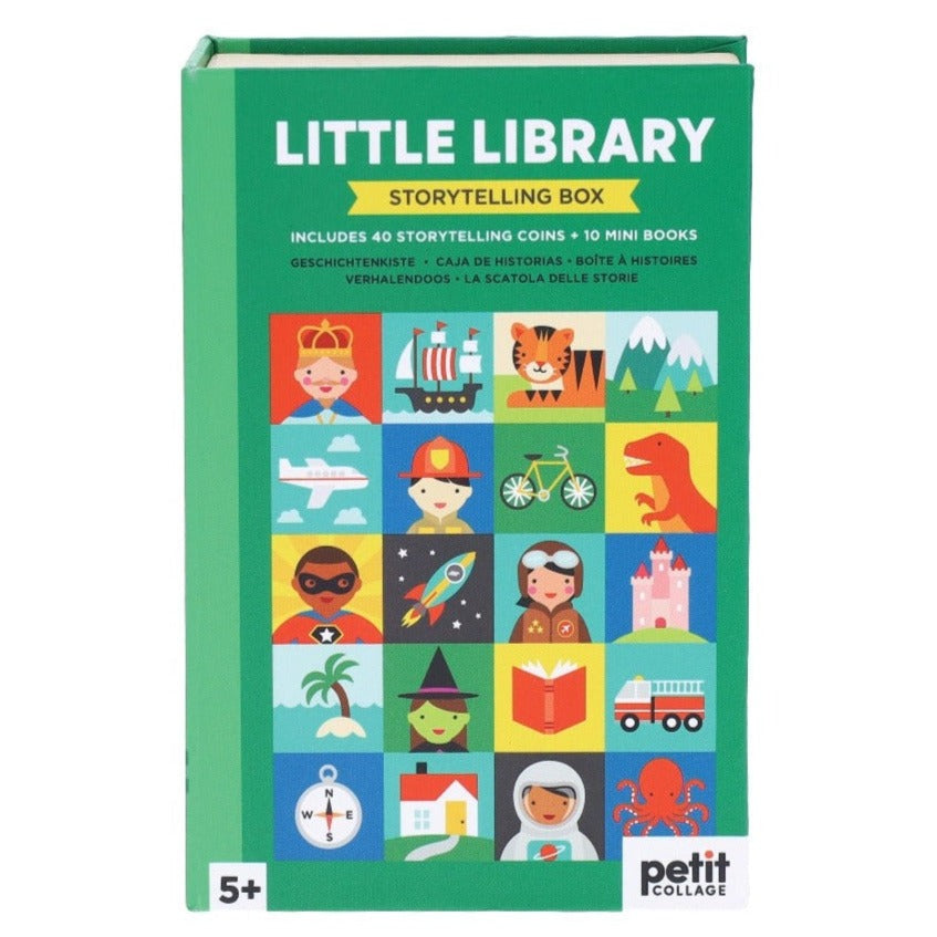 Little Library Storytelling Box Petit Collage Story Starters
