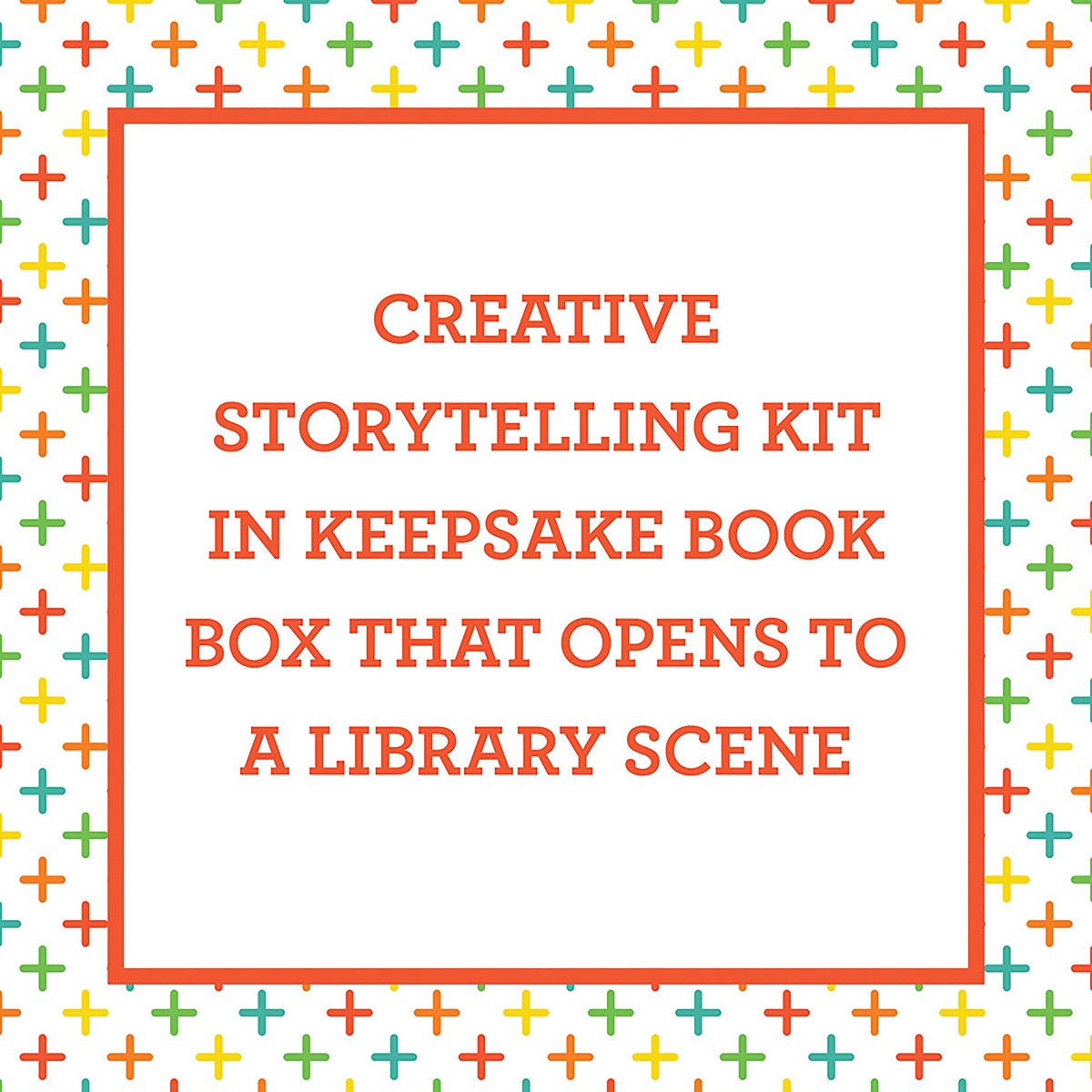 Little Library Storytelling Box Petit Collage send-a-toy.myshopify.com Story Starters