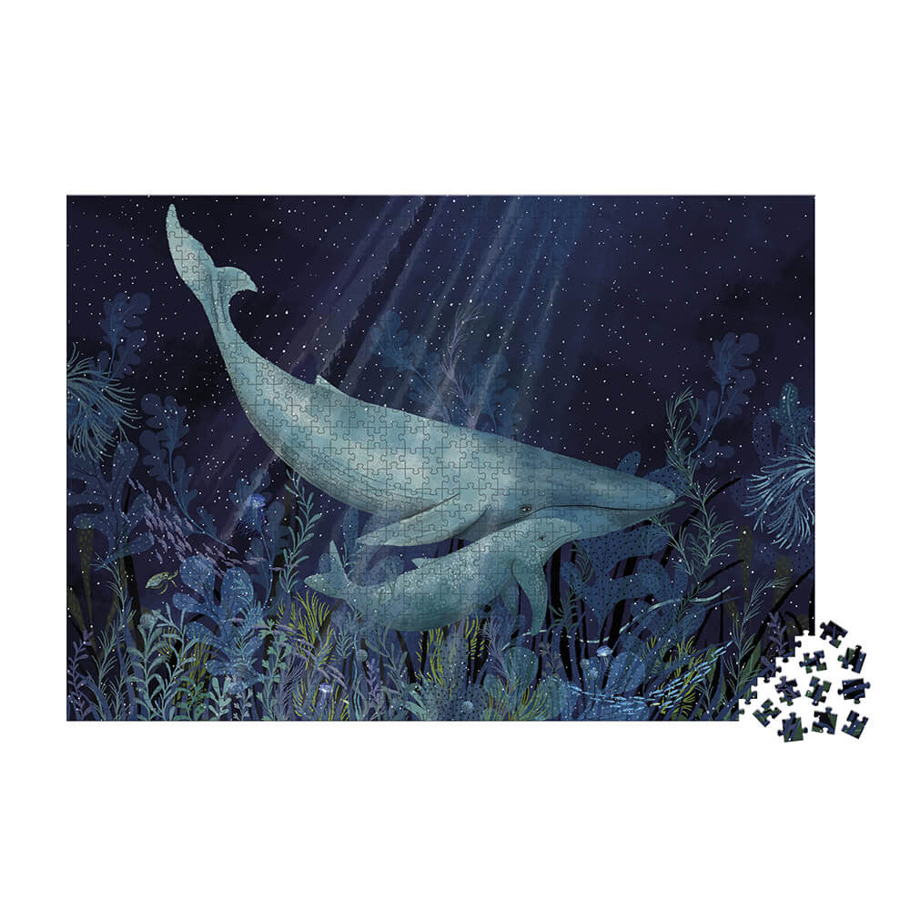 Puzzle Whales in the Deep (1000 pc)