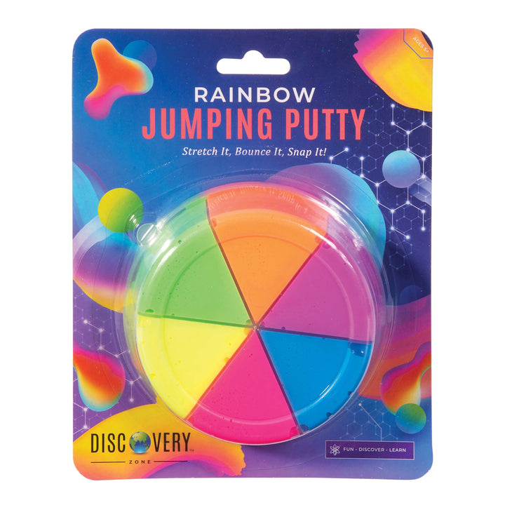 Rainbow Jumping Putty Discovery Zone Putty and Slime