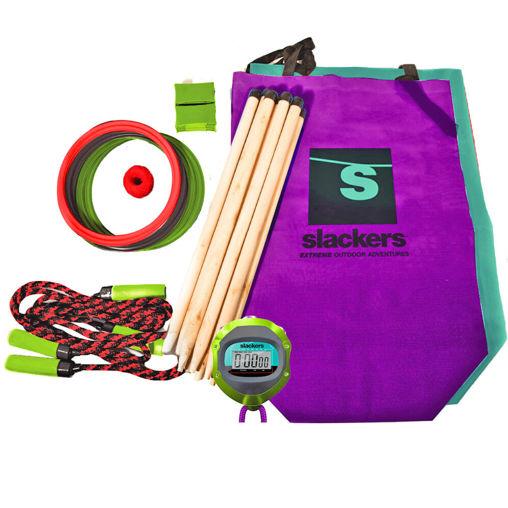 Ninja Obstacle Course with Stop Watch Slackers Active Toys