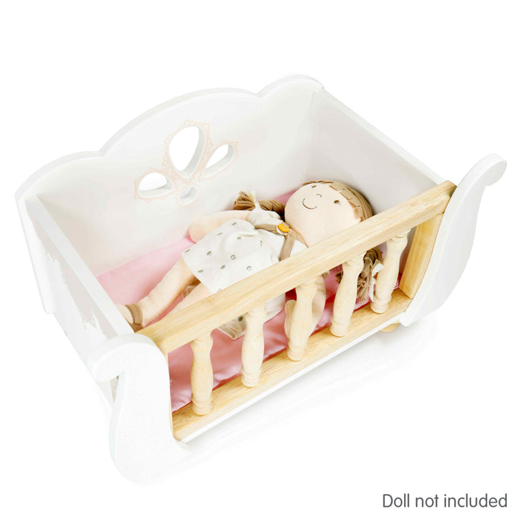 Sleigh Doll Cot Le Toy Van Doll Beds and Cradles