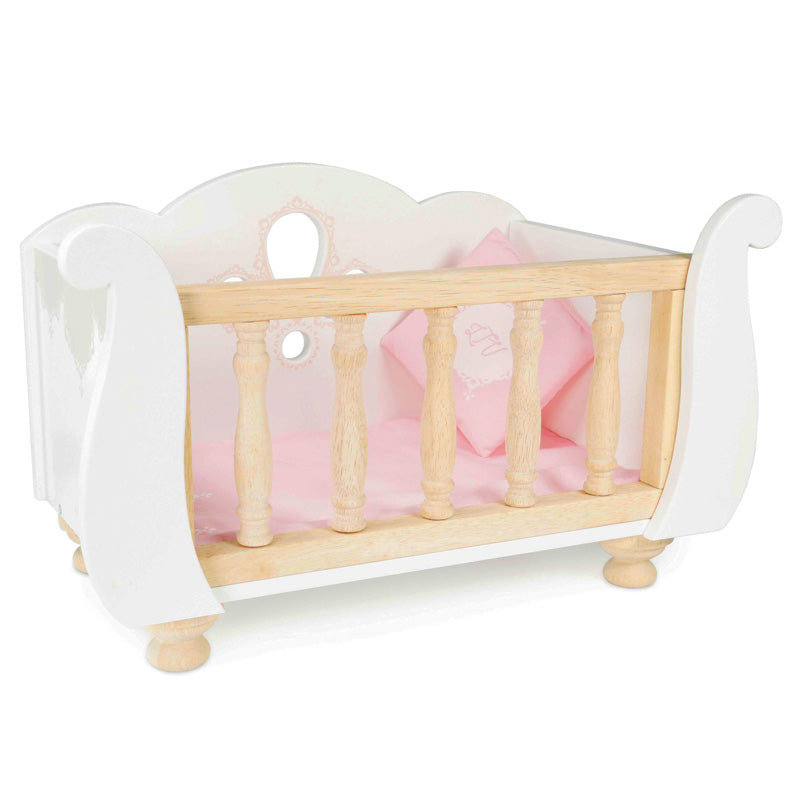 Sleigh Doll Cot Le Toy Van Doll Beds and Cradles