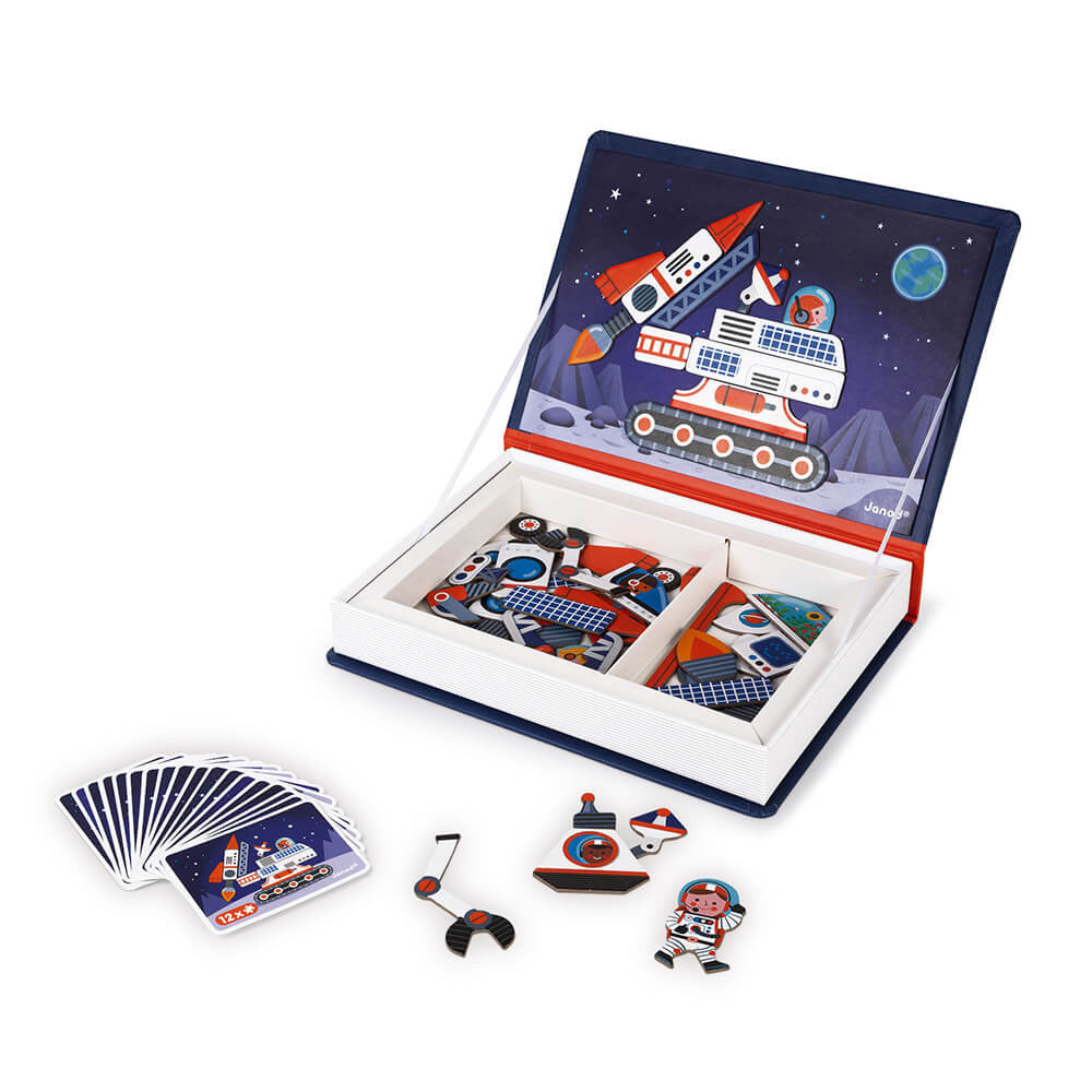 Cosmos Magnetibook Janod Magnetic Book Games
