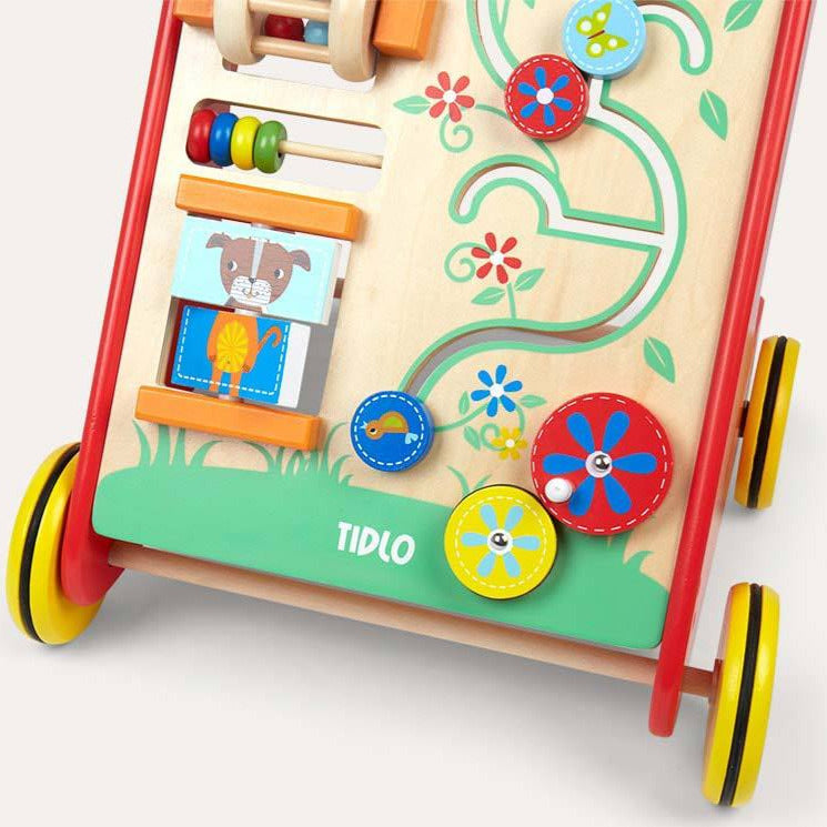 Activity Walker - Wooden Tidlo Baby Walkers | Push Along Toys