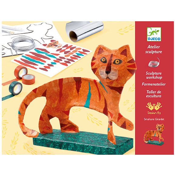Sculpture Workshop - Tiger Djeco Art and Craft