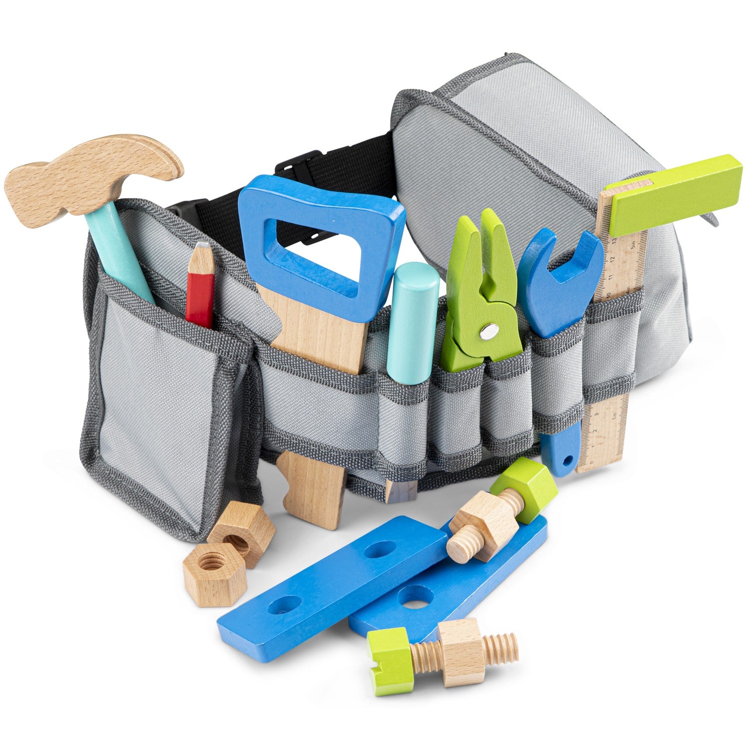 Kids Wooden Tool Belt Set Send A Toy