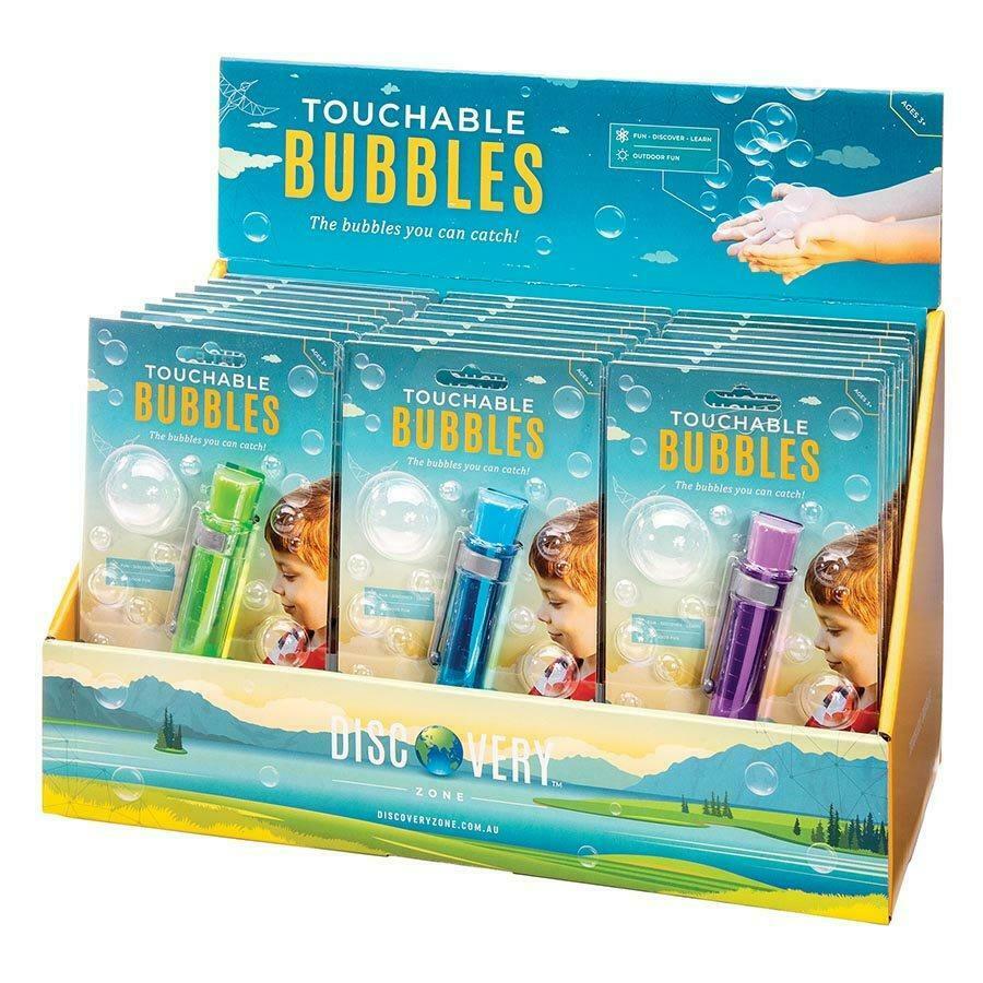 Touchable Bubbles Discovery Zone Pocket Money Toys