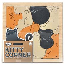 Wood Puzzle - Kitty Corner Fred Puzzles