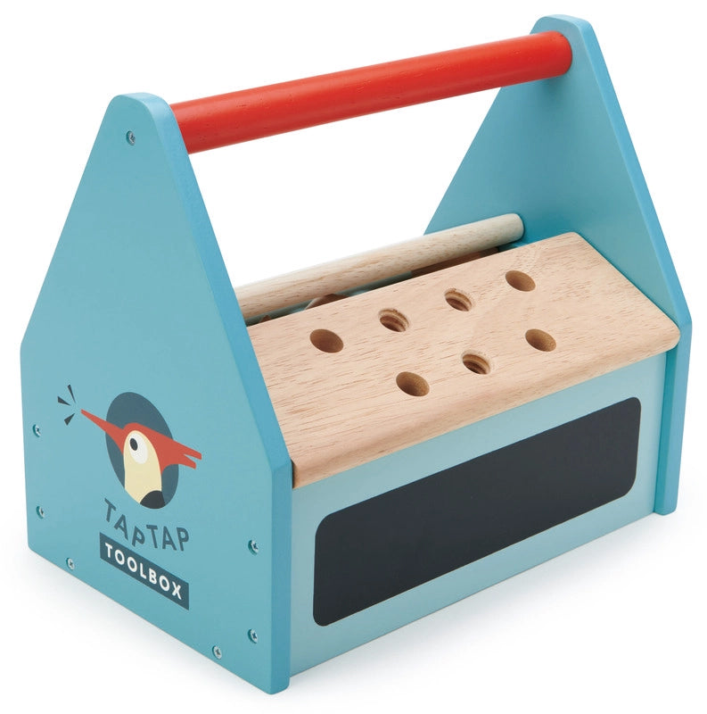 Tap Tap wooden Tool Box play set - Tender Leaf Toys 